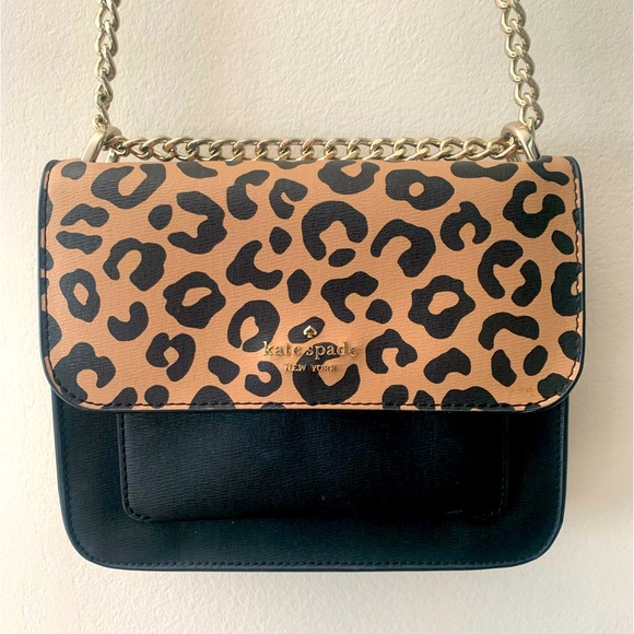 Kate Spade Leopard Crossbody Bag - Picture 1 of 4